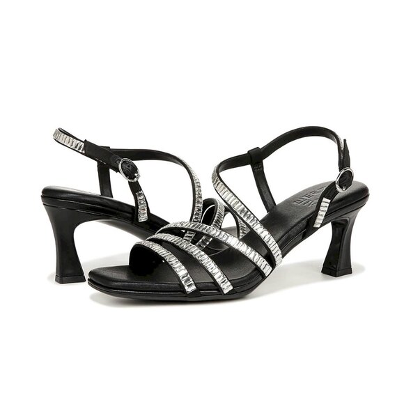 Naturalizer® Galaxy 2 Heels sandals Size 9.5 Wide New in Box - Picture 1 of 11